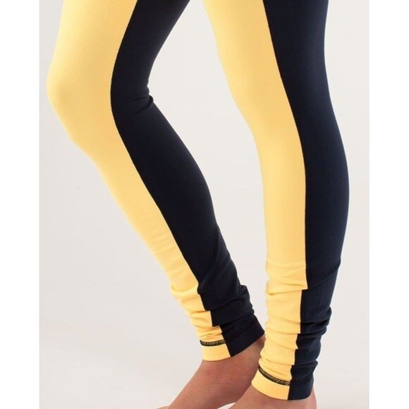 Lululemon Wunder Under Pant *Colour Blocked size 4 - Picture 6 of 10